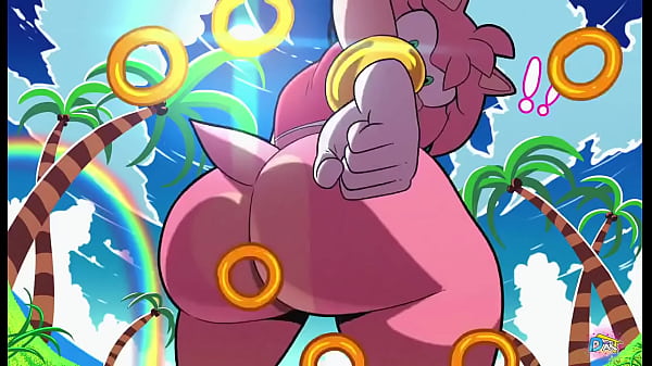 La puta de Amy golpea su gordo, carnoso y jugoso culo 