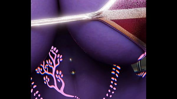 Sexo con personaje morado 