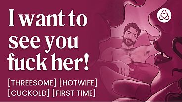 ASMR Audio Porn: First Time Hotwife Sharing with an Athletic Stranger &ndash_ MFM Threesome &amp_ Cuckold &ndash_ Erotic Audio Roleplay for Women