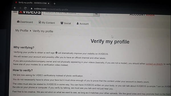 Verification video