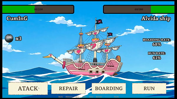 Lusty Buccaneers Parody Hentai Game_Ep 4 CREAMPIE Alvida s pirate pussy