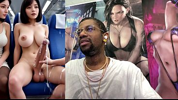 Big Breast Blonde Slut Shooting Delicious Cum From Her Hard Girl Cock, Transgender Asian Girl Gets A Handjob And Cums All Over, Trans Magician Teasing Her Girl Cock, Trans Dj Cums, Ai Generated thumbnail