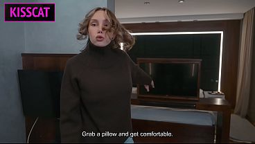 What happens when horny step mom shares hotel bed with step son all night