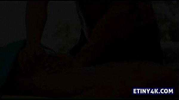 Gorgeous blonde fucked at massage 