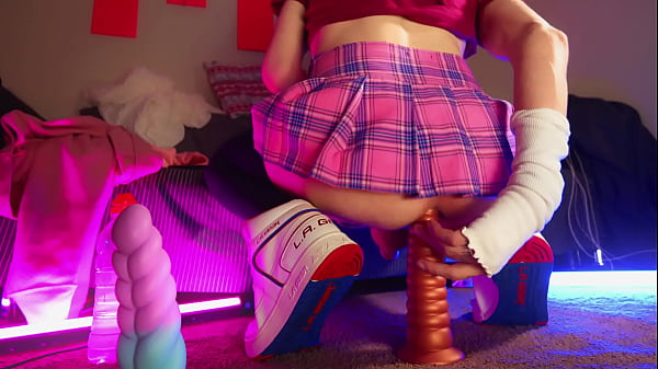 Sissy Boy Cums During Dildo Fucking With Epic Ruined Orgasm thumbnail