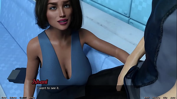 Stranded in space #83 getting a hot handjob by indian milf with huge tits 