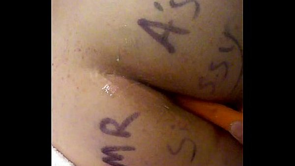 Lexi sissy training with carrot 