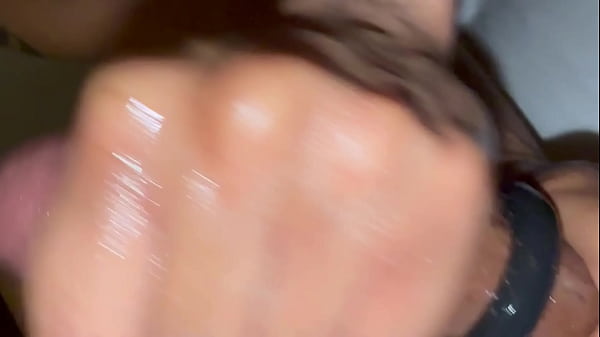 Black chick took control of the dick