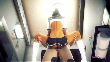 Yaoi Femboy Simon Bareback In A Restroom thumbnail