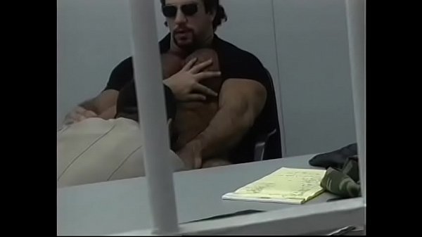 Play MP4 - Randy cop getting fucked and creamed in hot fourway in the prison