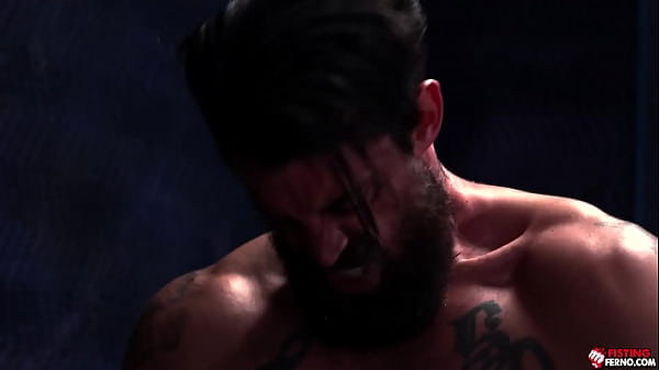 Tattooed stud Alpha Wolfe buttfucks a submissive Jim Fit 