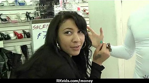 Slutty amateur babe is paid cash from some crazy public sex 2 