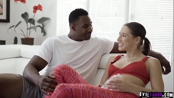 Teen stalker Abella Danger is obsessed_with herhot ebony neighbor Jax_Slayher_She invited him_in her house andseduceshim just to fuck her pussy