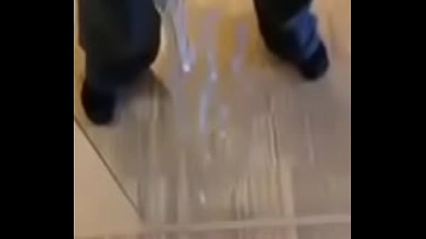 Handsome guy jerking off