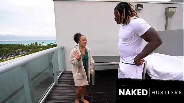 Ebony Sucking Her Step Brothers Huge Dick While Their Family Is Away thumbnail