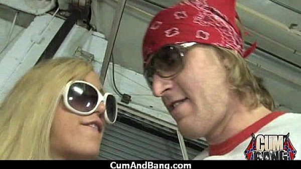 Amateur ebony interracial group sex with facial 8