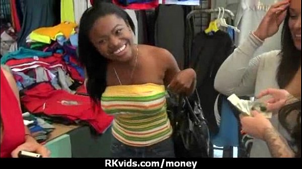 Slutty amateur babe is paid cash from some crazy public sex 3