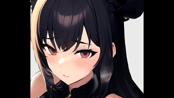 Play MP4 - Anime girl jerking off a big cock in pov