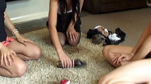 Bex debz & charlotte play strip spin the bottle