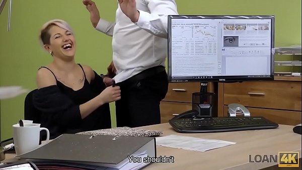 LOAN4K. Dirty porn casting at loan agency_gives slutty Lussy Sweet_chance