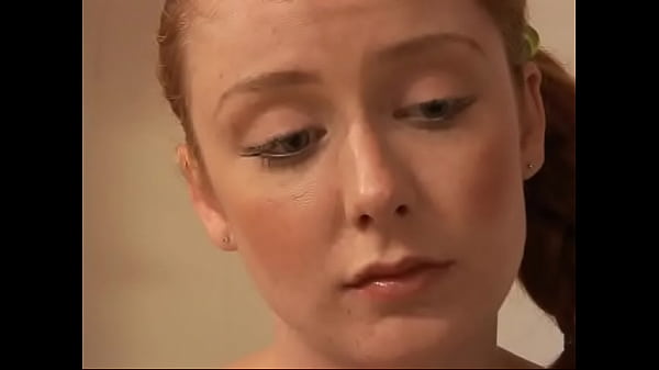 Play MP4 - Red-haired bitch in white stockings gives a blowjob to a horny guy with glasses with pleasure