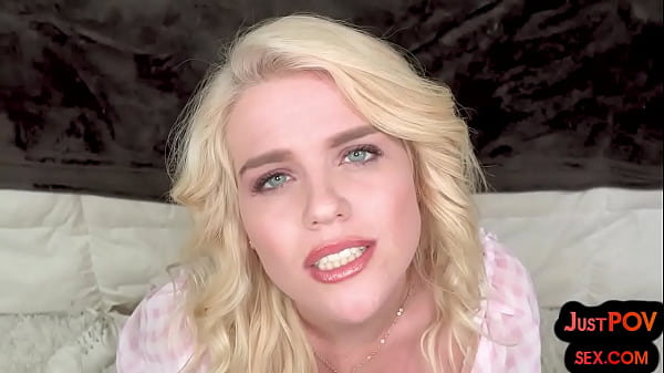 Big asscowgirlblonde_teen with small_tits rides a D in POV