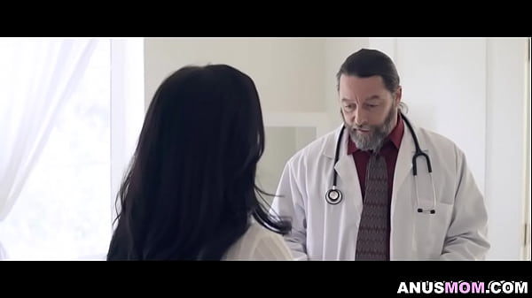 Jennfier White bent over to get rectal examfrom Jack Vegascock