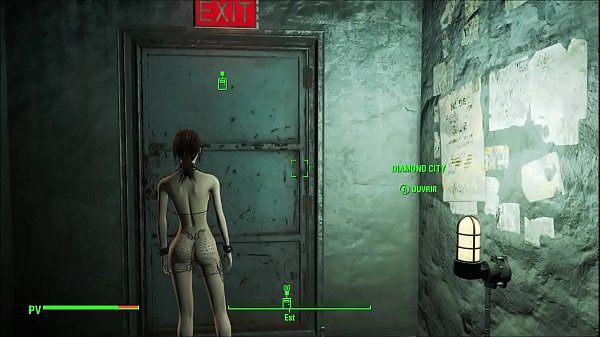 Fallout 4 elie fuck with guard