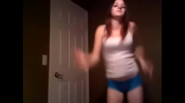 Heather in underwear being a slut 