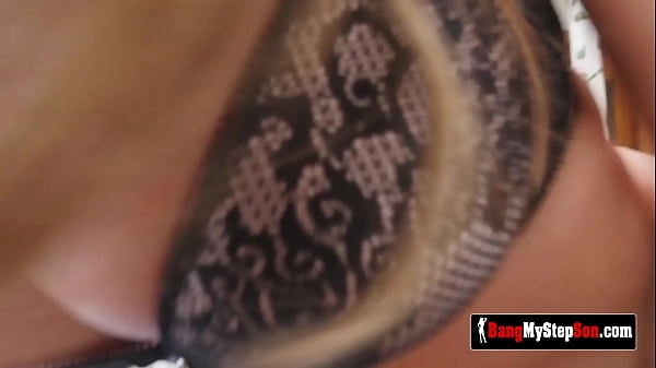 Jane Doux bangs Stepson in POV in_bathroom