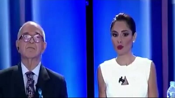 Popy Olivera le dice sus verrdades_a Alan García en el Debate Presidencial 2016