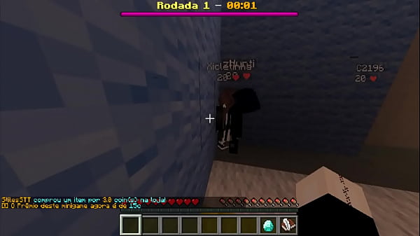 UM SEXO GOSTOSO NO MINECRAFT  Hunti e xicleta