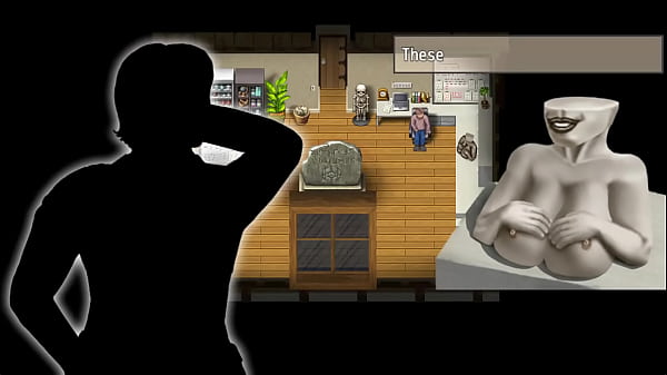 Cumming inside all the statues for a good ending a silent statue 