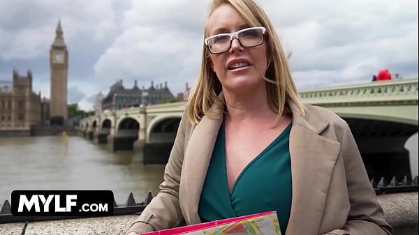 Play MP4 - London Milf With Glasses Mackenzie Page Fucks Lost Tourist With Big Dick - Mylf