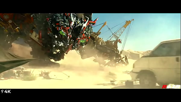 Escena de los transformer bien chida 