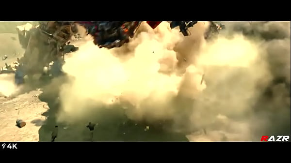 Escena de los transformer bien chida 