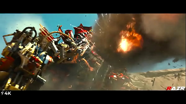 Transformers Devastator scene