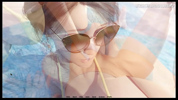 He gets huge boner while putting lotion on sexy curvy milf stepmom he can't stop sniffing her huge ass in bikini heartproblems 35 developed by xenorav 3d porn games