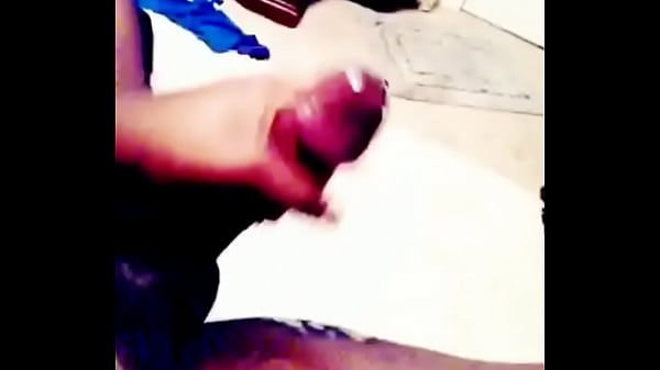 Strokin out a big ass cumshot
