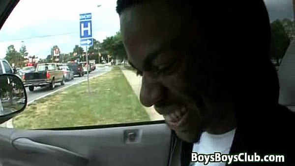 Tattooed white thug sucking black cocks for cash 24 