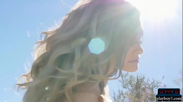 Play MP4 - Hot MILF with a teen body showing it off for Playboy