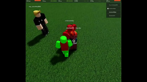 Fake hacker gets gang banged in roblox because she tried hacking real hackers 