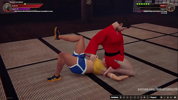 Master baiter vs pearl nf3d mixed sexual combat femdom