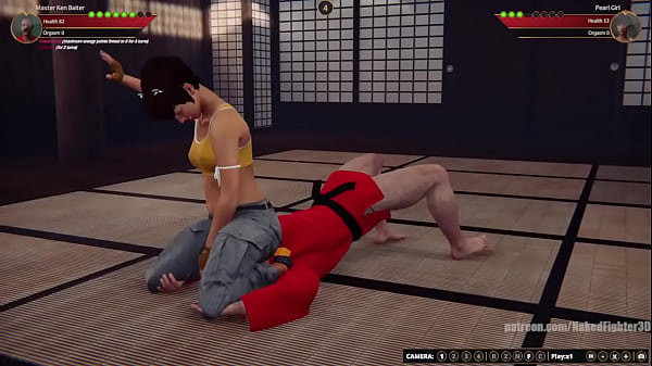 Master baiter vs pearl nf3d mixed sexual combat femdom 