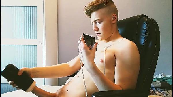 Phone Sex Makes Him Have A Full Body Orgasm 