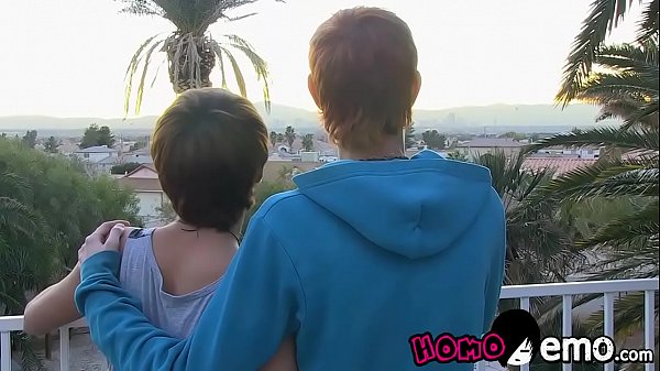 Young gay anallized hard in wild session 