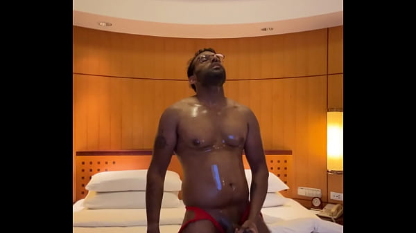 Johnnystuds Strokes Porn Meat at a Asia Hotel 