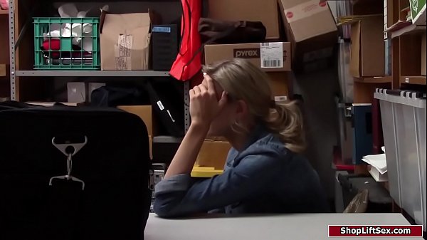 Petite thief stripsearched and fucked by the officer 