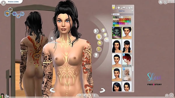 Creating Indian looking TeenGirl sim 1