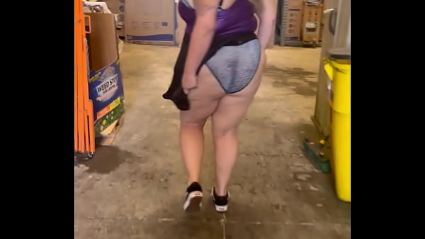 Just doing the lord&rsquo;s work and giving all the men at the home improvement store a flash for all the long hours they put